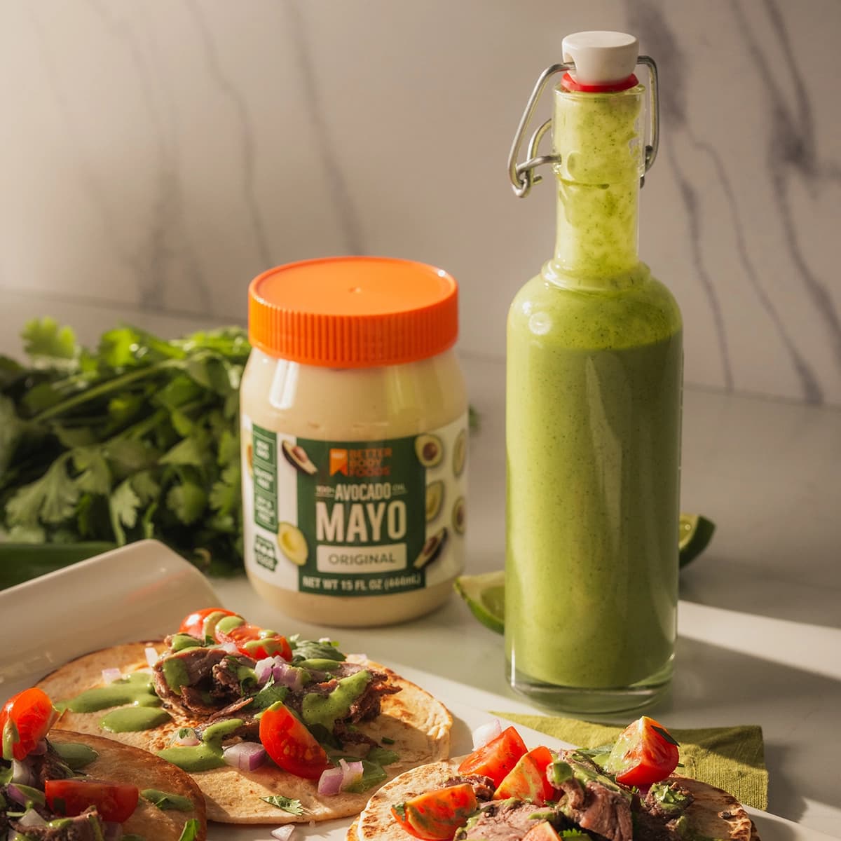 Cilantro Lime Ranch Dressing