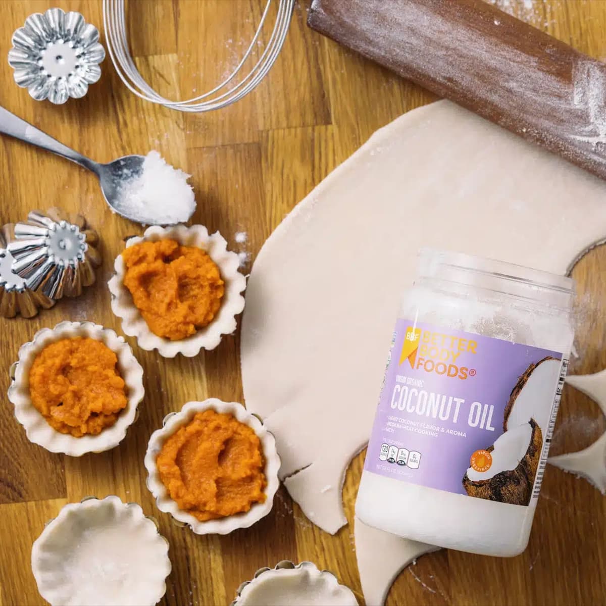 Coconut Oil Pie Crust