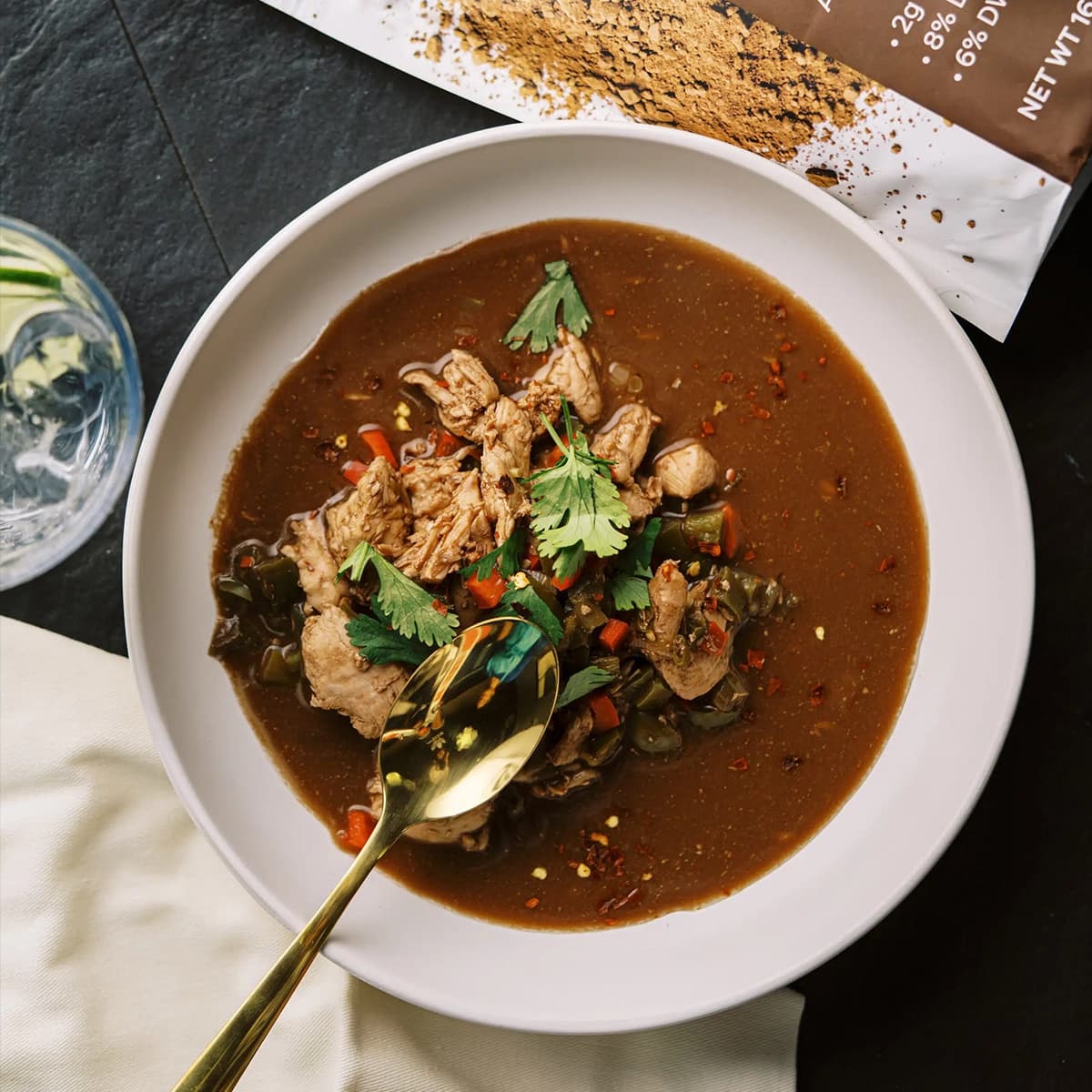 Slow Cooker Chicken Mole Stew