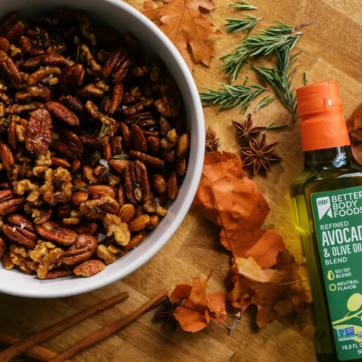 Sweet n Spicy Roasted Mixed Nuts