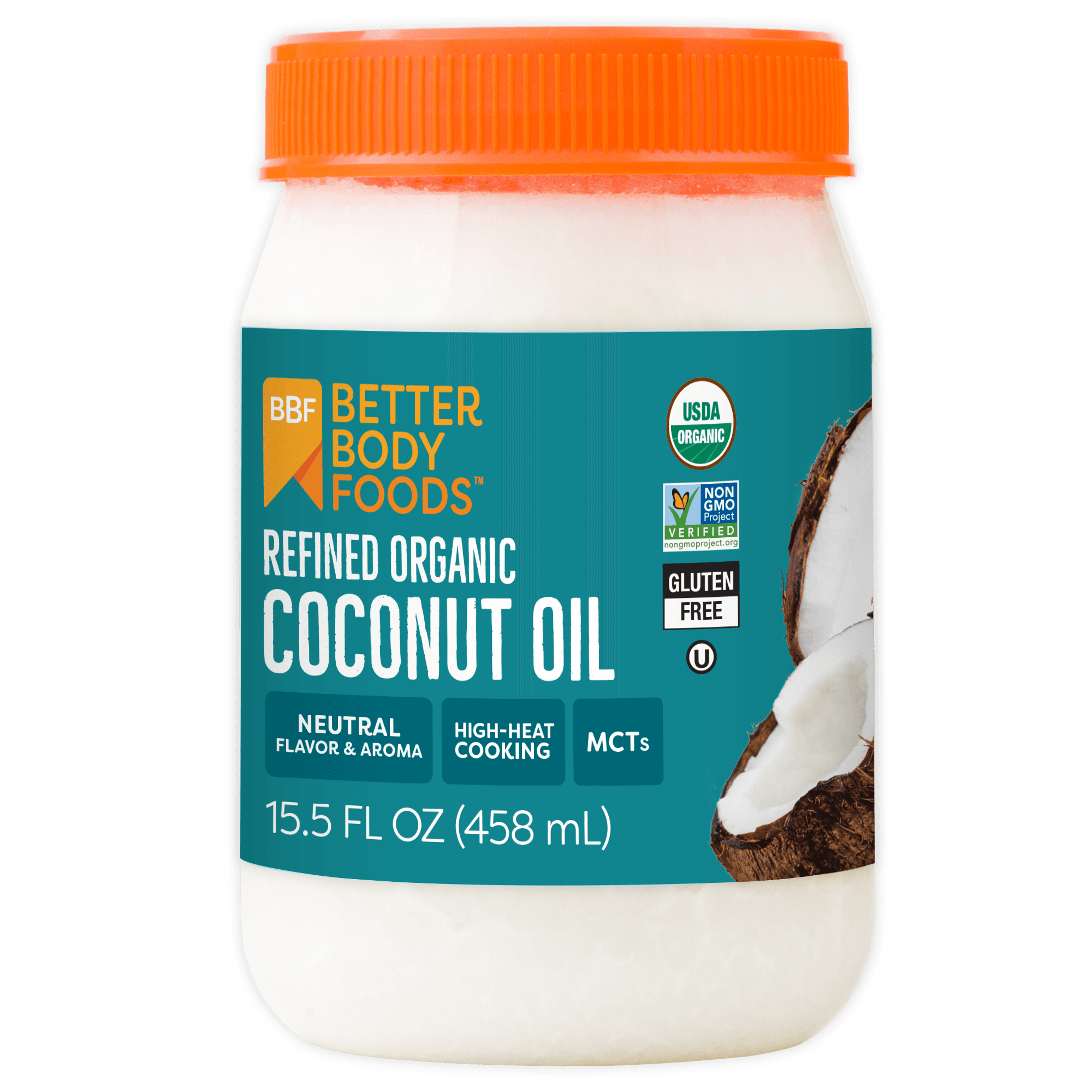 Naturally Refined Organic Coconut Oil