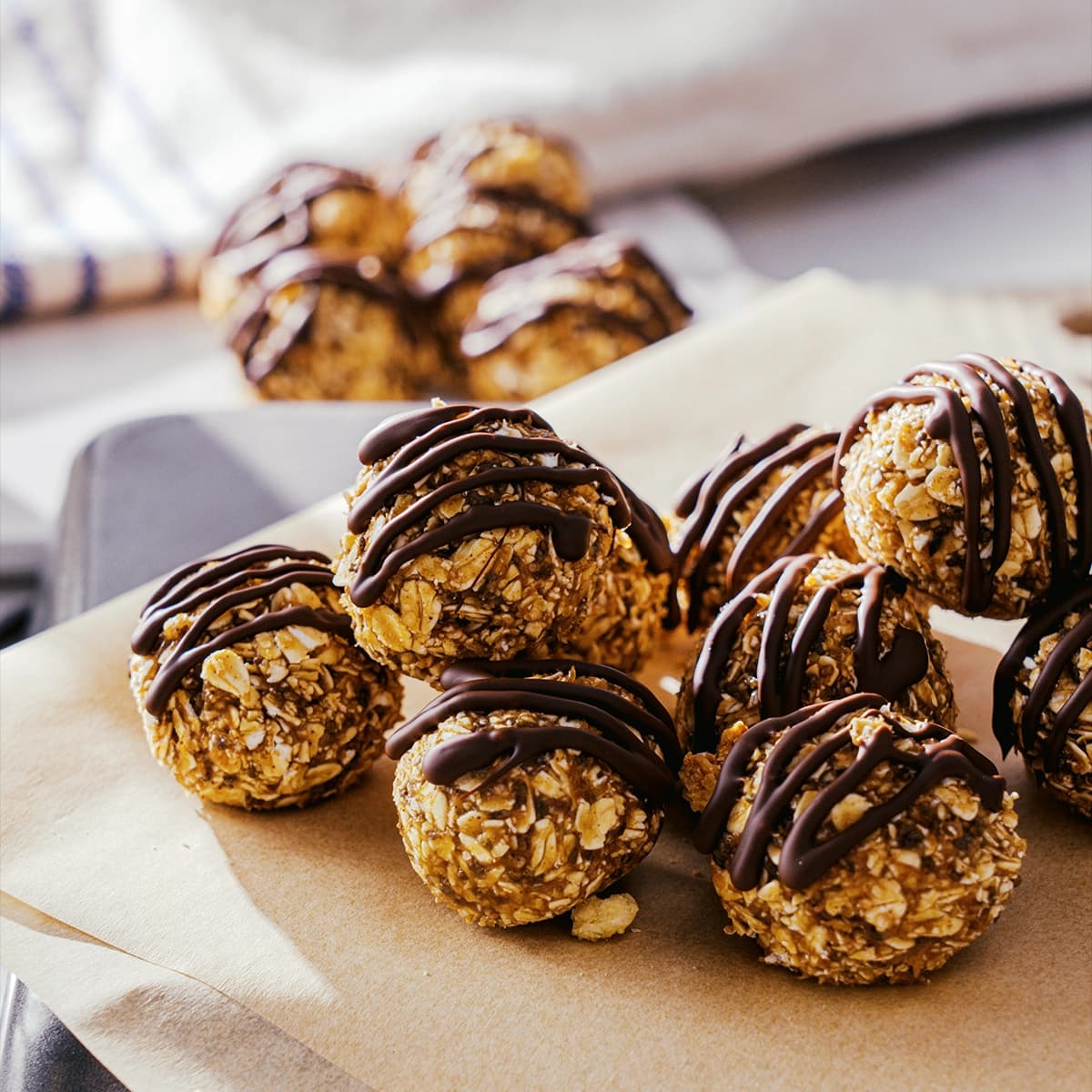Banana Bread Protein Balls