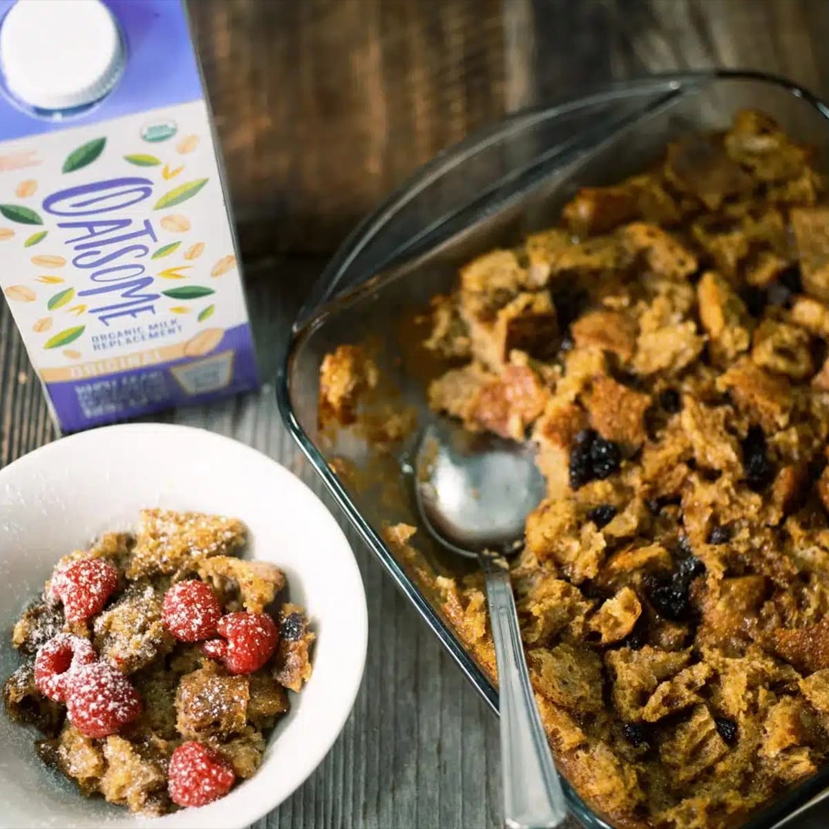 Oatsome Bread Pudding