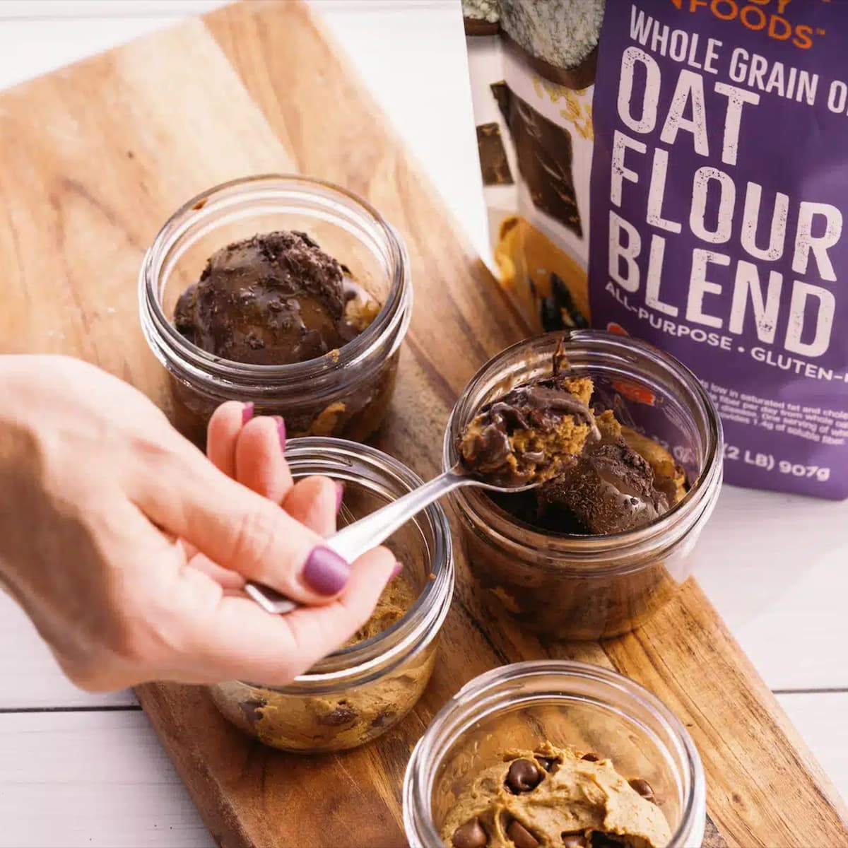 Chocolate Chip Oat Cookie Jars