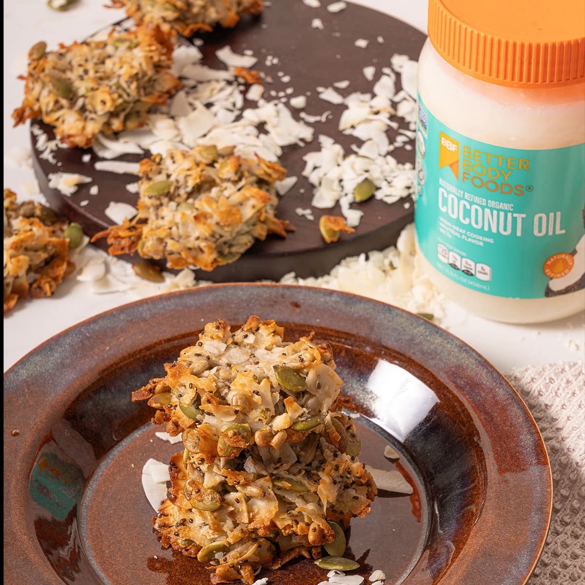 Coconut Keto Clusters