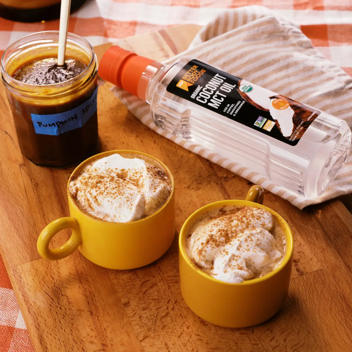 Coconut Pumpkin Spice Latte