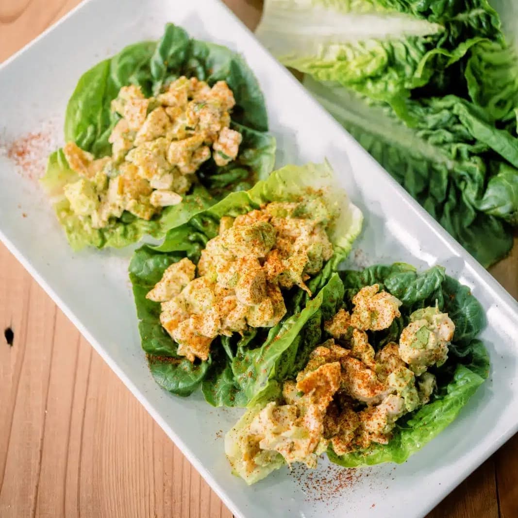 Keto Chicken Lettuce Wraps