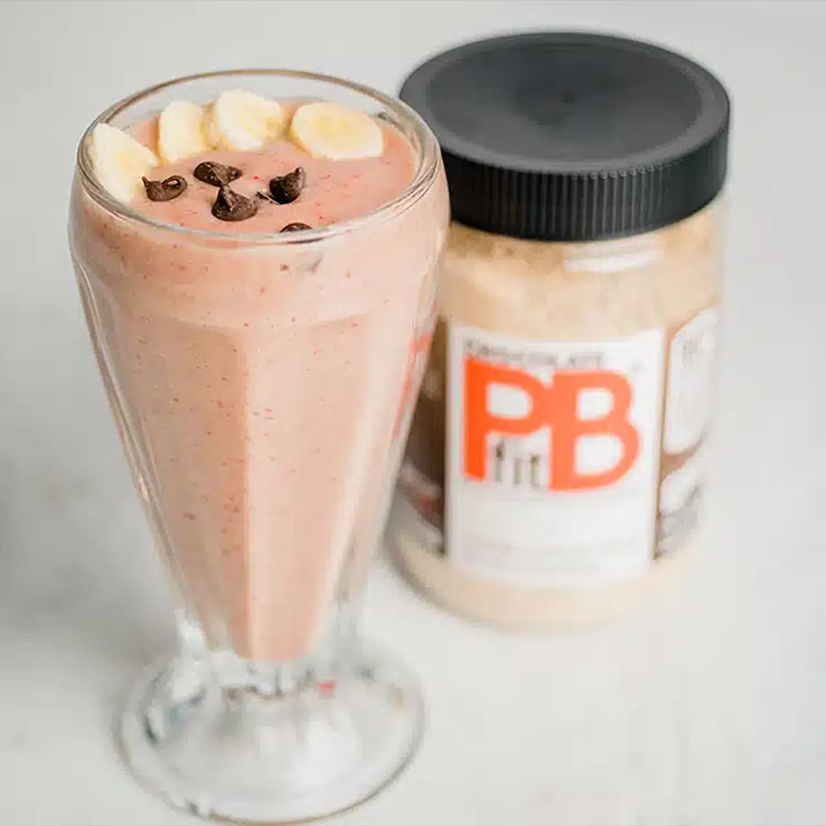 Chocolate Strawberry & Banana Smoothie