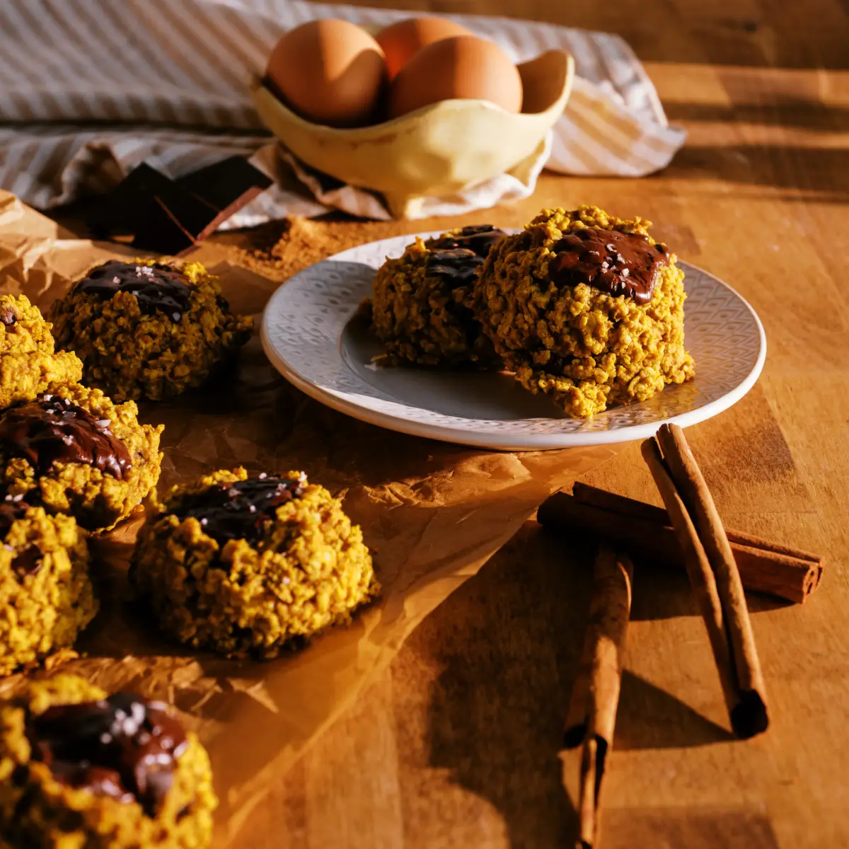 Pumpkin Breakfast Cookies